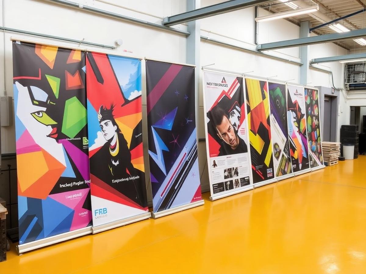 Banners, Signs and Displays printed by InstaPrints